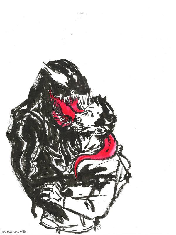 Venom et Eddie Brock - fanart